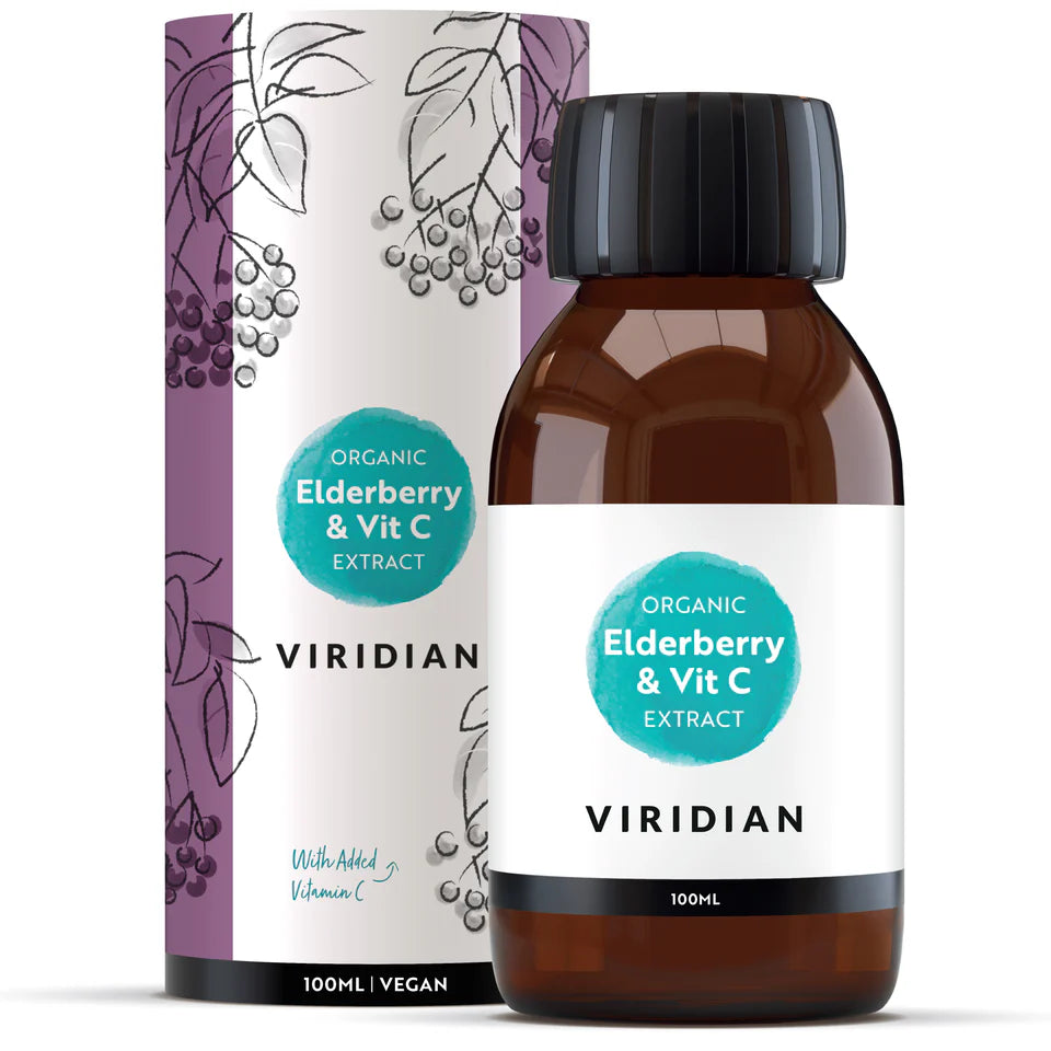 Organic Elderberry & Vit C Extract 100ml