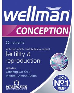 Vitabiotics Wellman Conception 30 Tablets