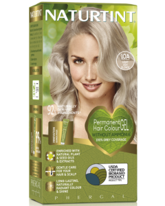 Naturtint Permanent Hair Colour Gel 10A Light Ash Blonde 170ml