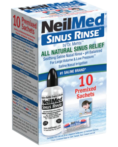 NeilMed Sinus Rinse Starter Kit 10 Premixed Sachets
