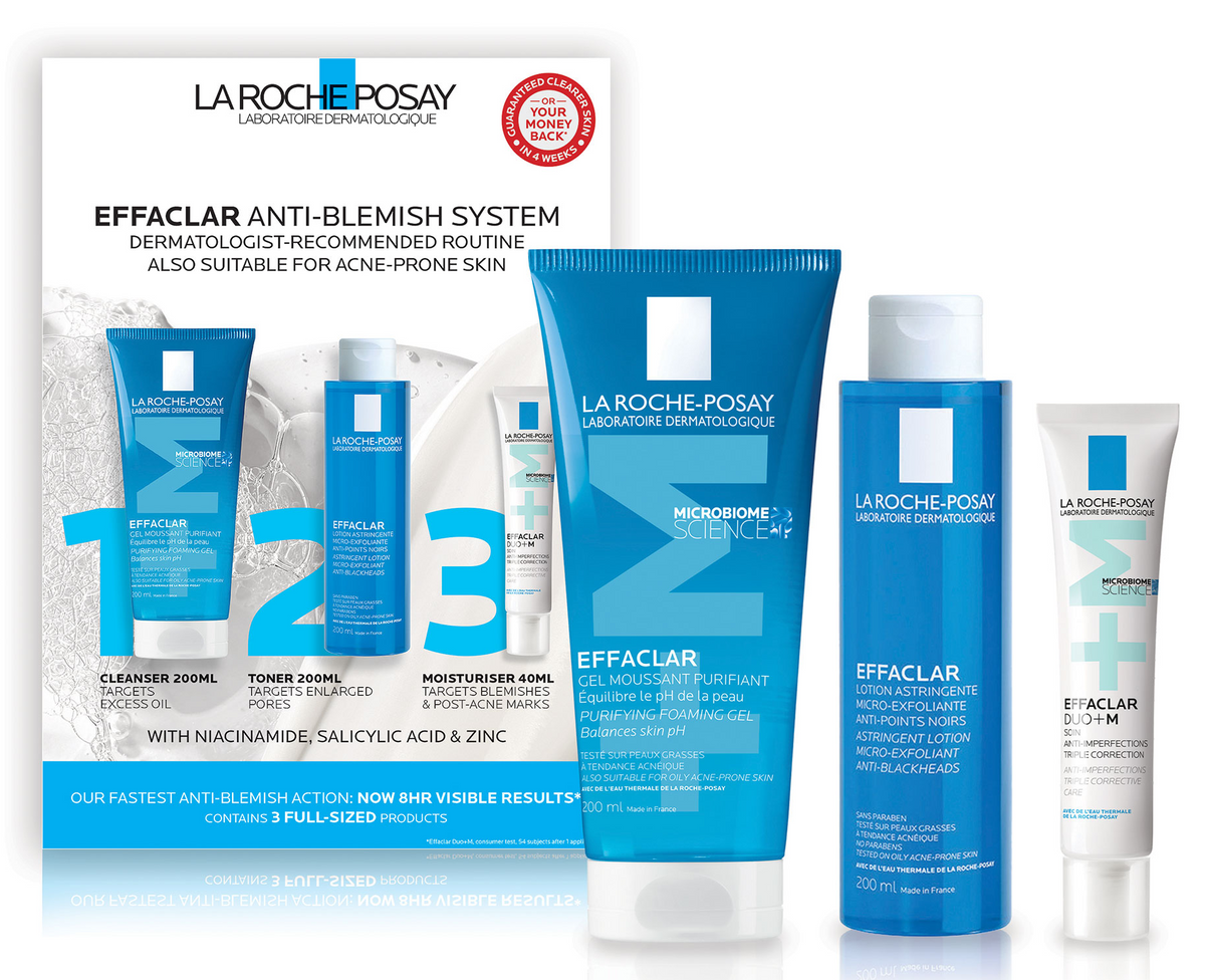 La Roche Posay Effaclar 3-Step Anti-Blemish Kit