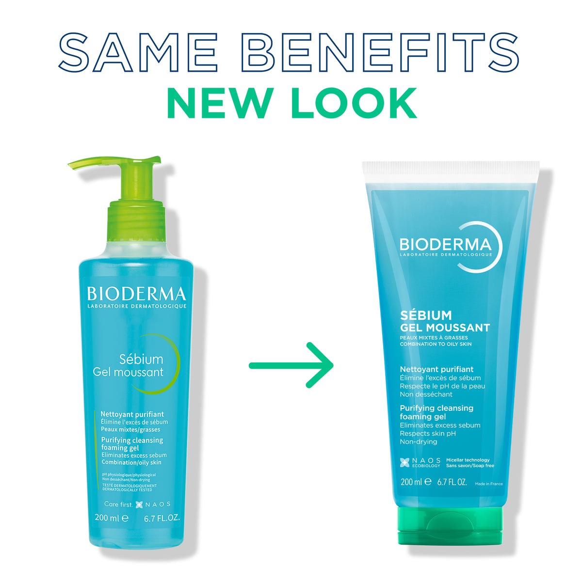 BIODERMA SÉBIUM FOAMING GEL 200ML