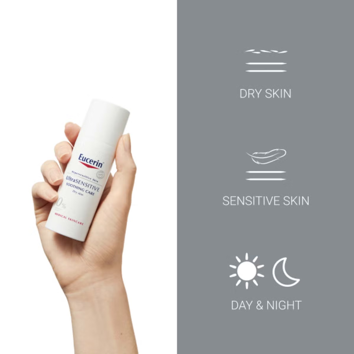 Eucerin UltraSENSITIVE Soothing Care For Dry Skin 50ml