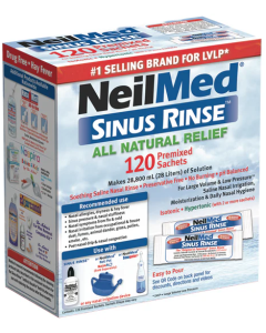 NeilMed Sinus Rinse 120 Premixed Sachets