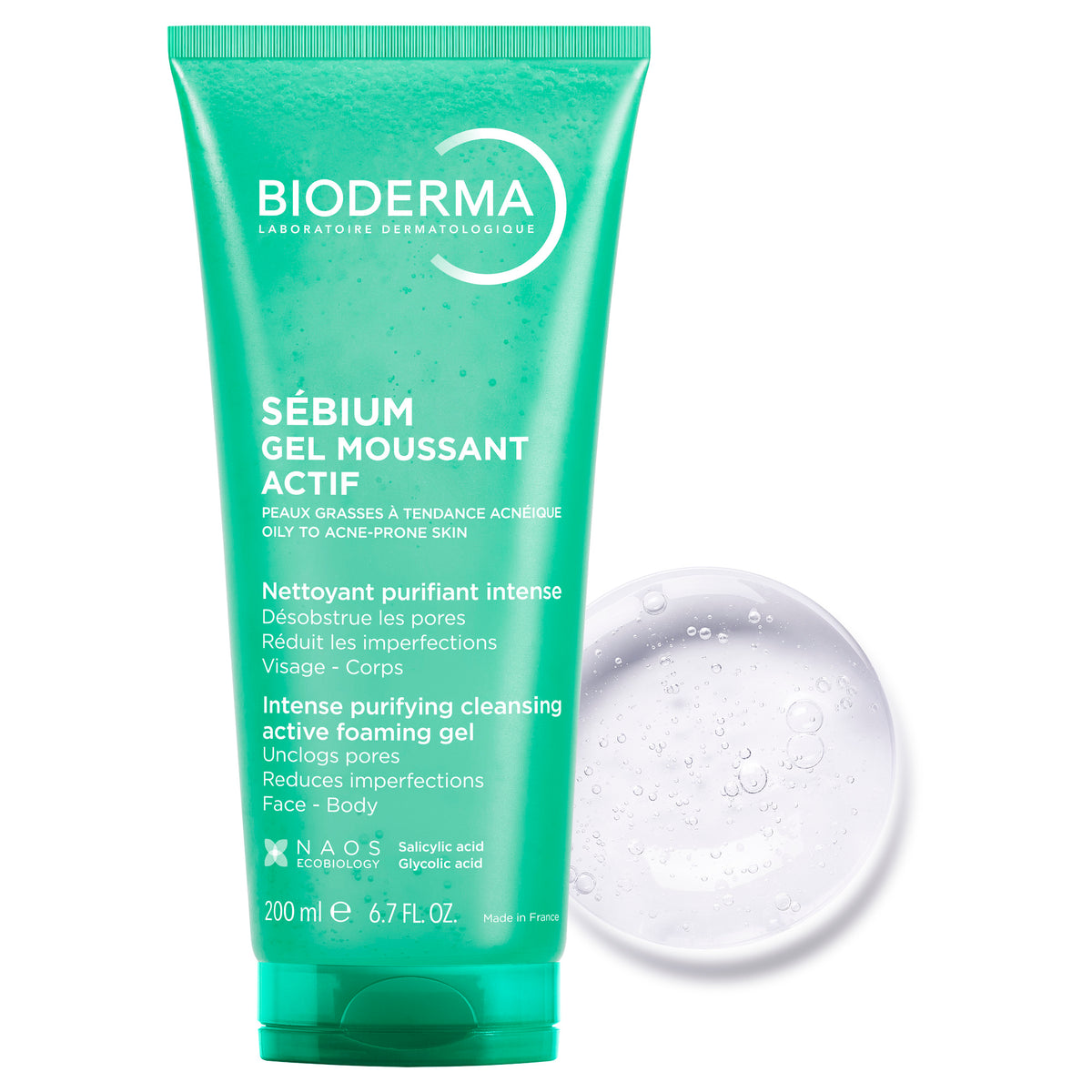 BIODERMA SÉBIUM ACTIVE FOAMING GEL 200ML