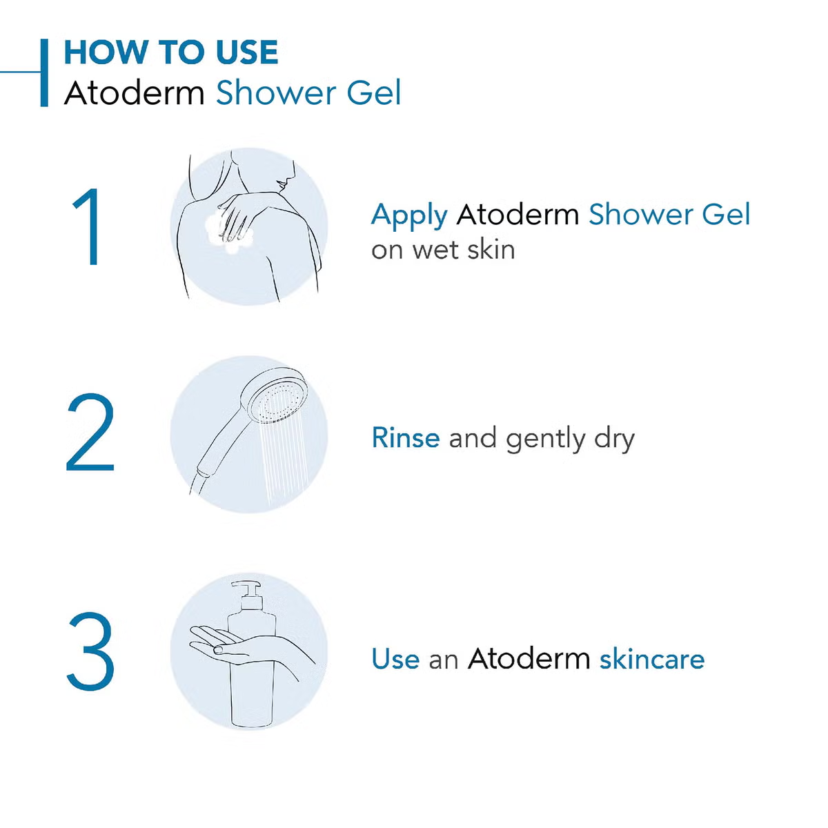 Bioderma Atoderm Shower GelPump1000ml