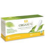 Organyc Organic Cotton Tampons Regular 16 Pack