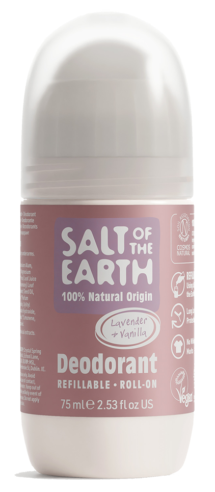 Salt of the Earth Lavender & Vanilla Natural Roll-On Deodorant