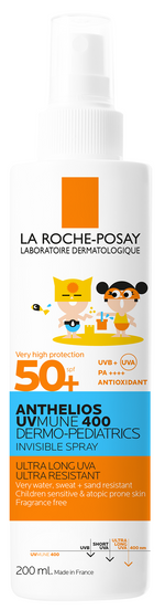 La Roche-Posay Anthelios UVMune 400 Dermo-Pediatrics Invisible Spray SPF50+ 200ml