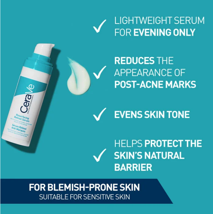 CeraVe Resurfacing Retinol Serum
