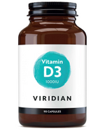 Viridian Vitamin D3 1000iu 90 Veg Caps
