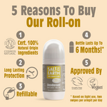 Salt of the Earth Amber & Sandalwood Natural Deodorant Roll-on