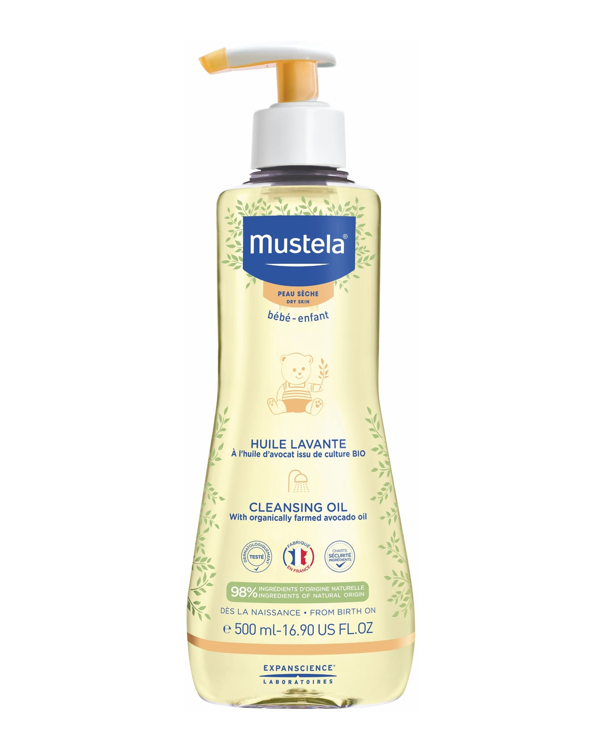 Mustela Cleansing Oil 500ml