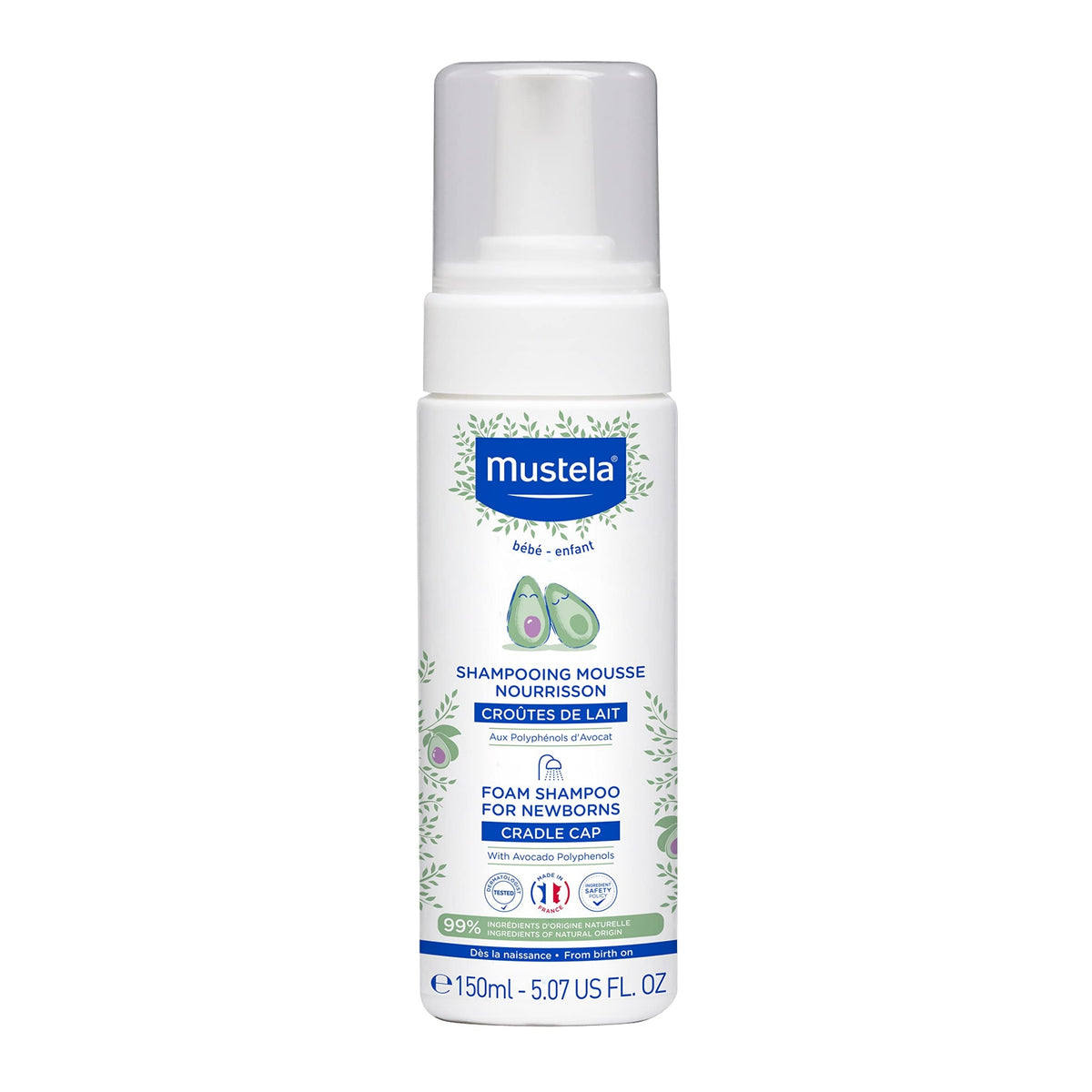 Mustela Foam Shampoo for Newborns 150ml