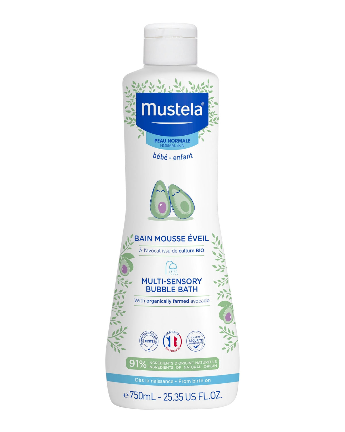 Mustela Multi-Sensory Bubble Bath 750ml