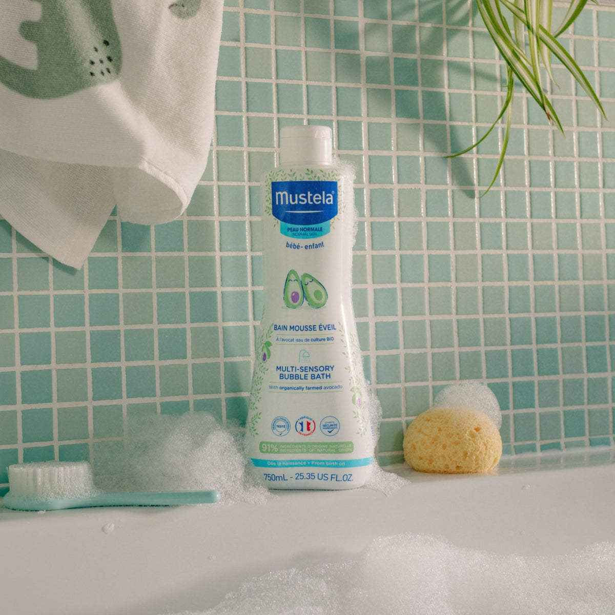Mustela Multi-Sensory Bubble Bath 750ml