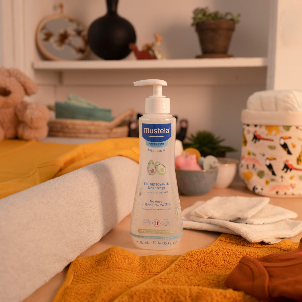 Mustela No Rinse Cleansing Water 500ml