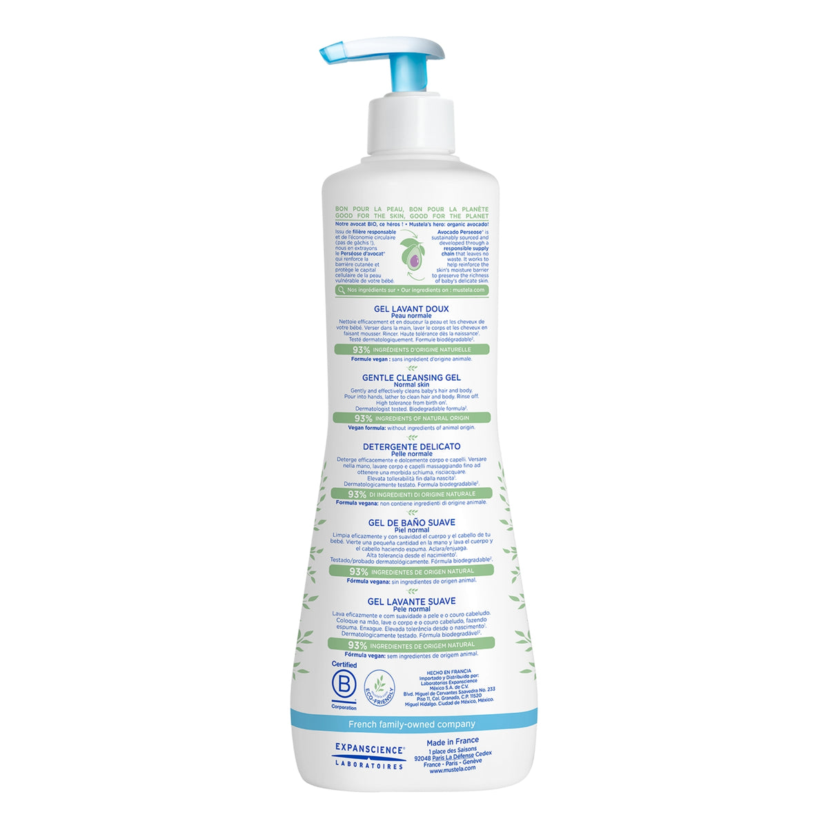 Mustela Gentle Cleansing Gel 750ml