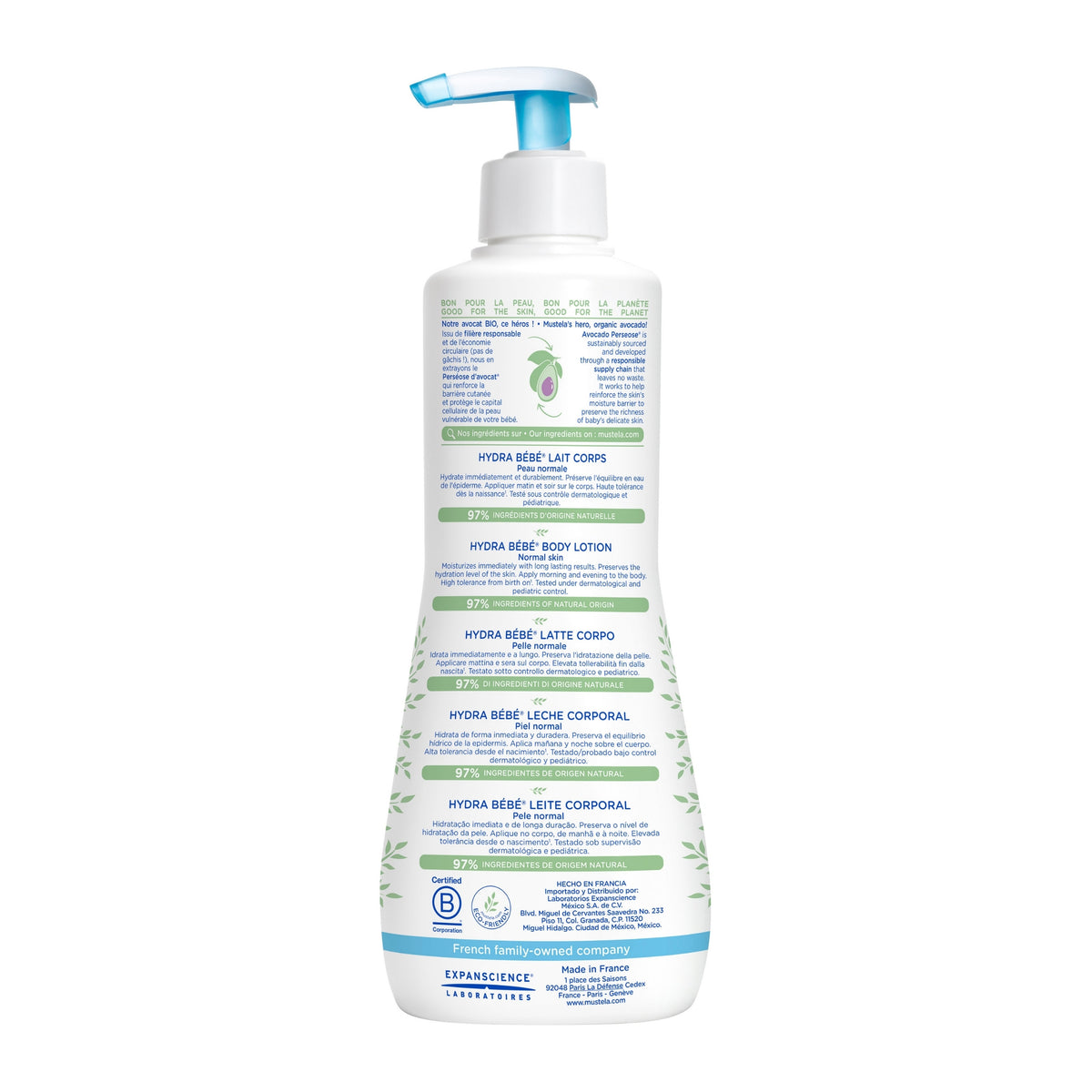 Mustela Hydra Bébé Body Lotion 500ml