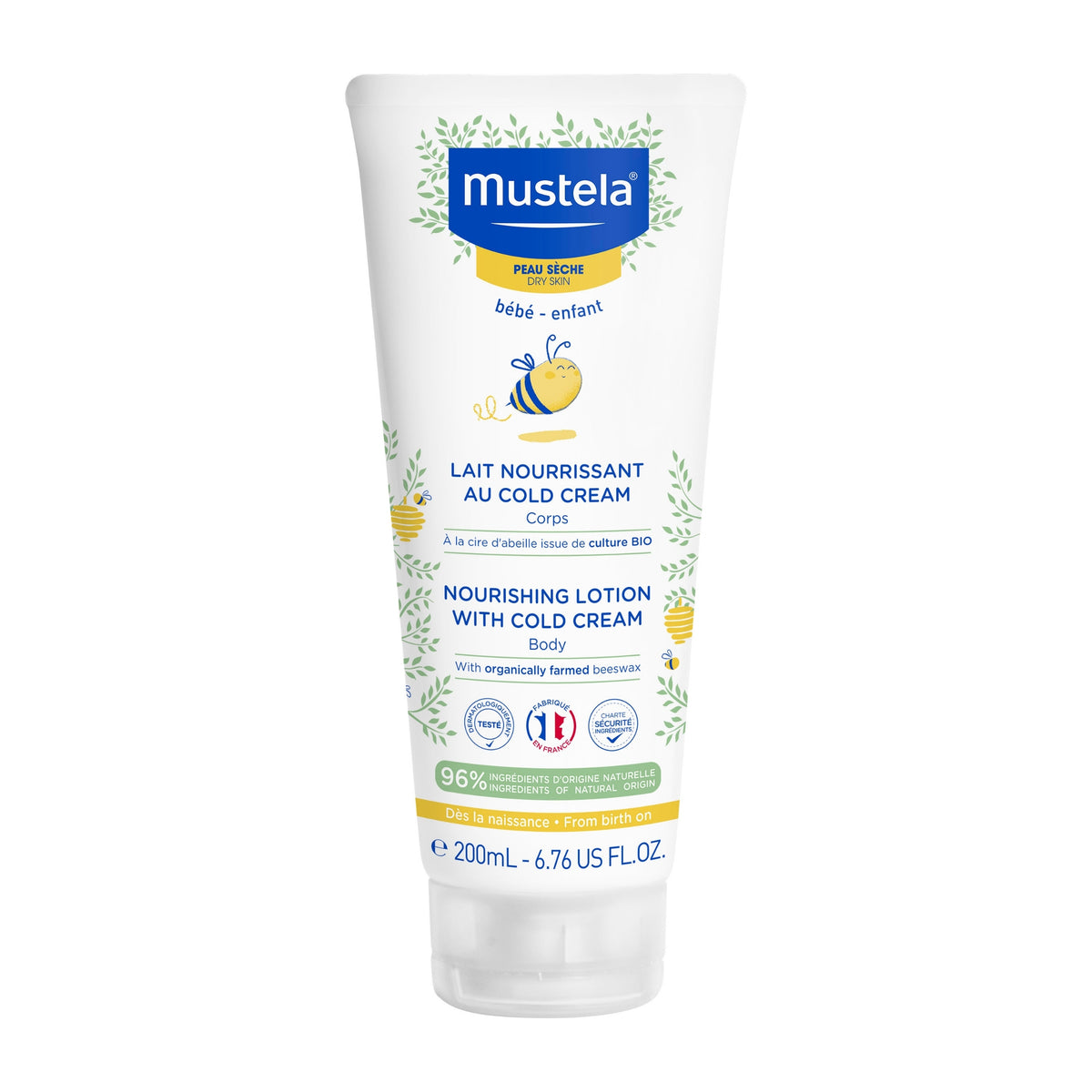 Mustela Nourishing Lotion with Cold Cream Body 200ml