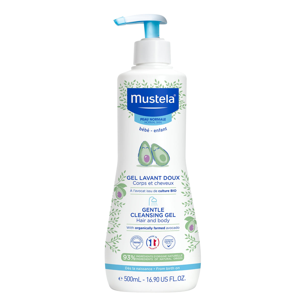 Mustela Gentle Cleansing Gel 500ml
