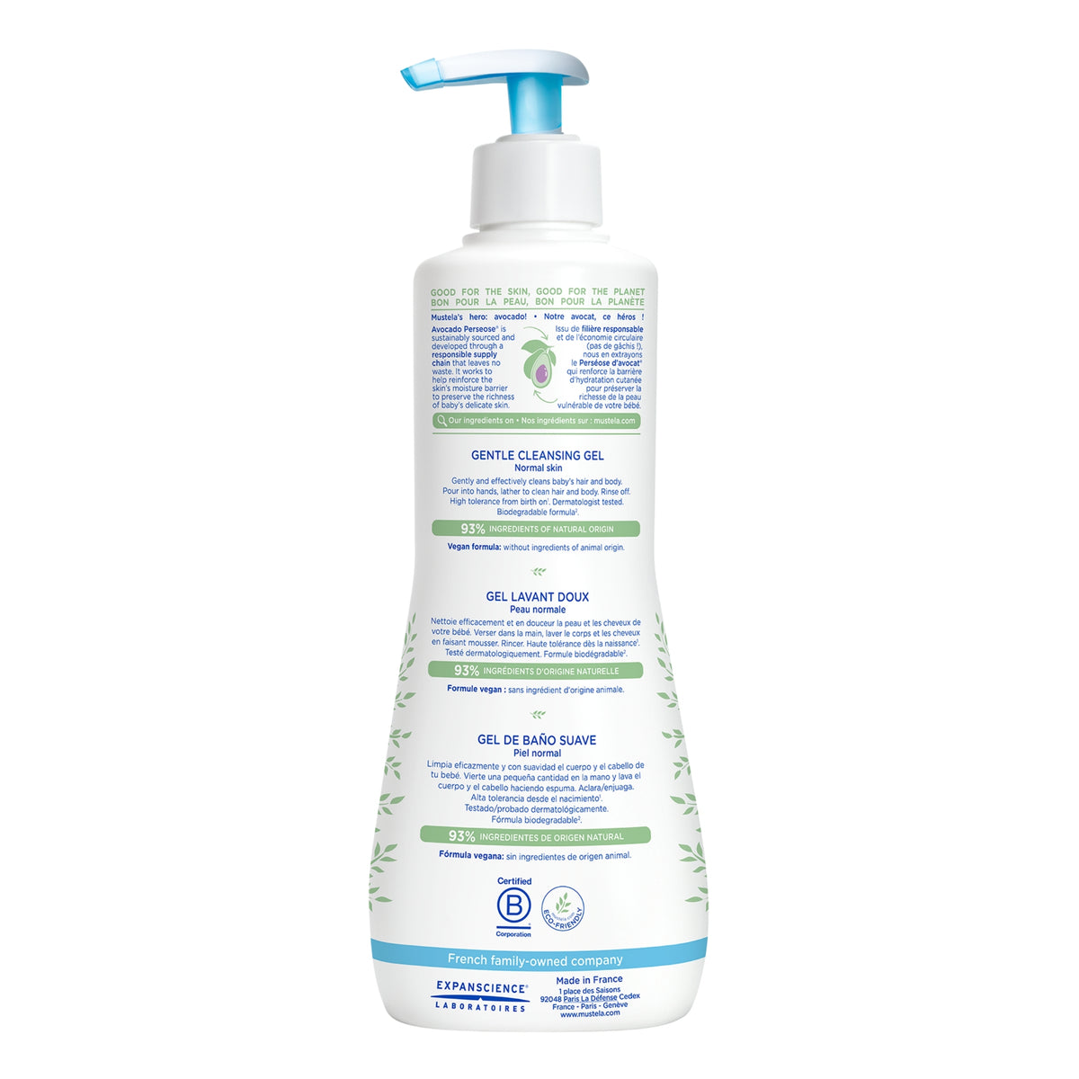 Mustela Gentle Cleansing Gel 500ml