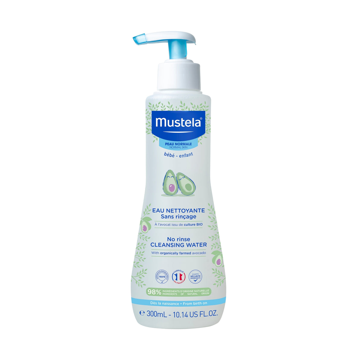 Mustela No Rinse Cleansing Water 300ml