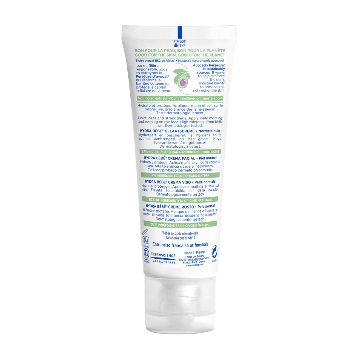 Mustela Hydra Bébé Facial Cream 40ml