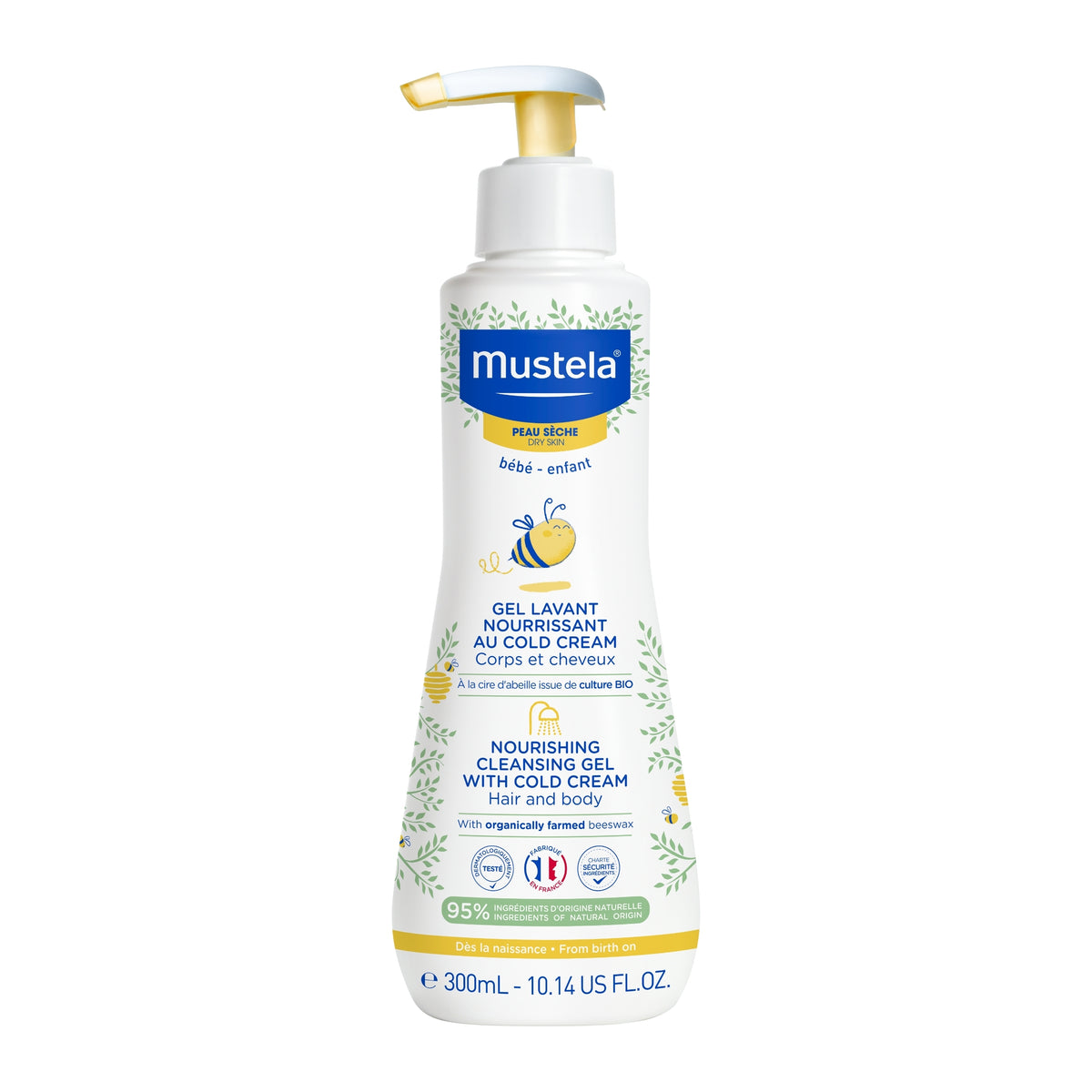 Mustela Nourishing Cleansing Gel with Cold Cream 300ml