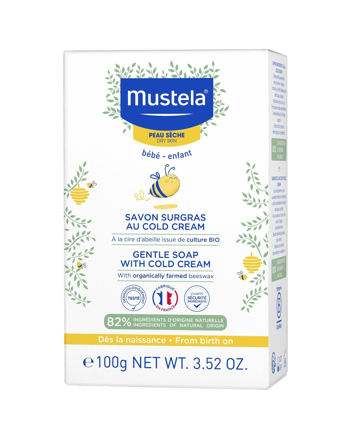 Mustela Gentle Soap With Cold Cream 100g