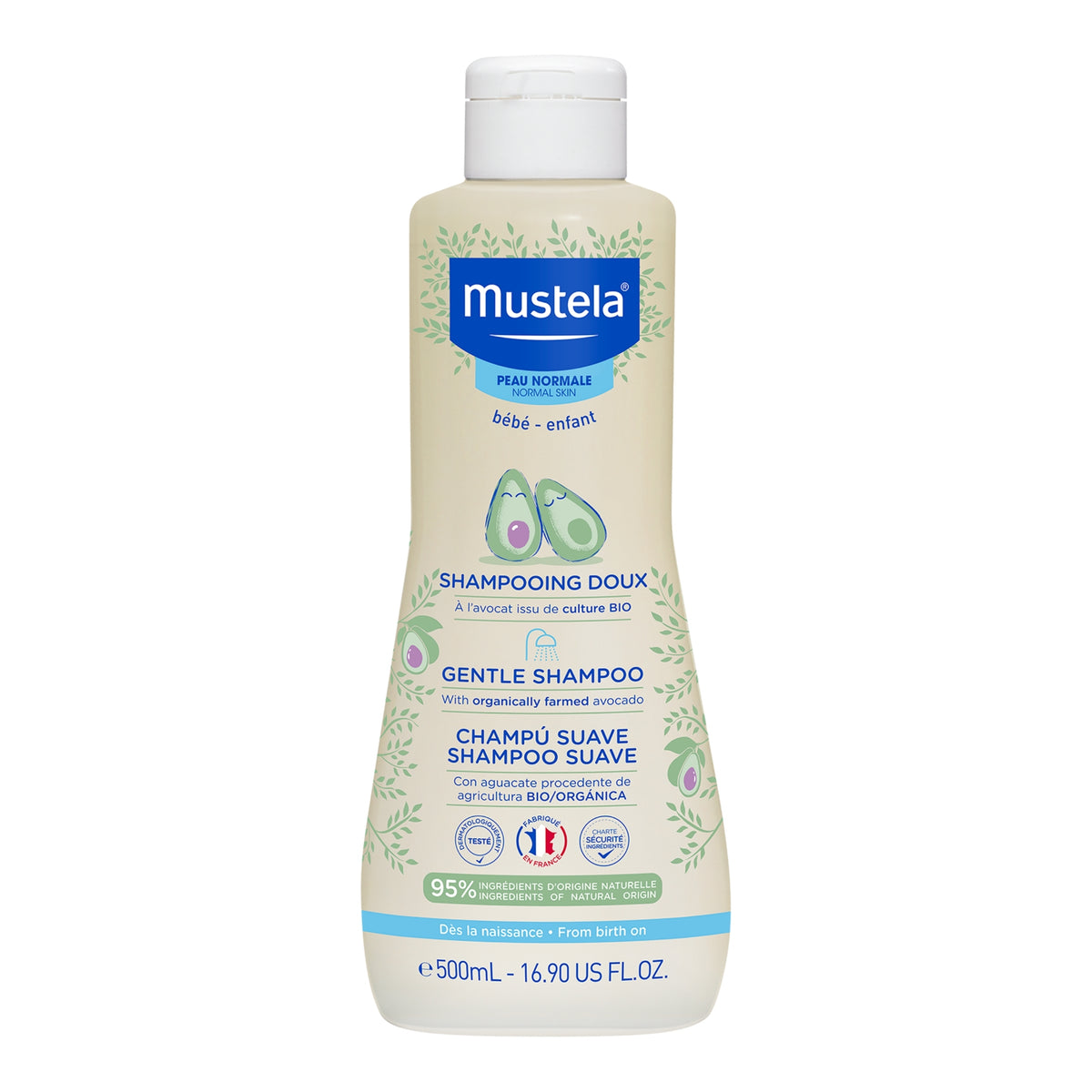 Mustela Gentle Shampoo 500ml