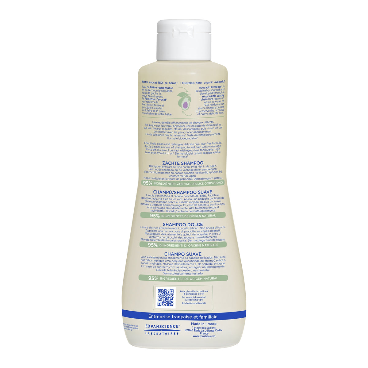 Mustela Gentle Shampoo 500ml