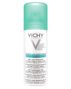 Vichy 48hr Anti-Perspirant Spray - No White Marks and Yellow Stains 125ml