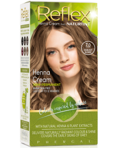 Naturtint Reflex Semi-Permanent Henna Cream 7.0 Hazelnut Blonde 110ml