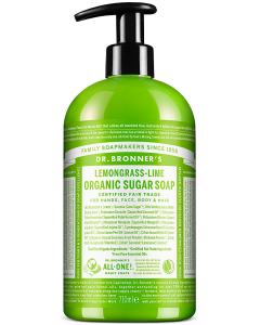Dr.Bronner's Lemongrass Lime Organic Sugar Soap 710ml
