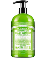 Dr.Bronner's Lemongrass Lime Organic Sugar Soap 710ml