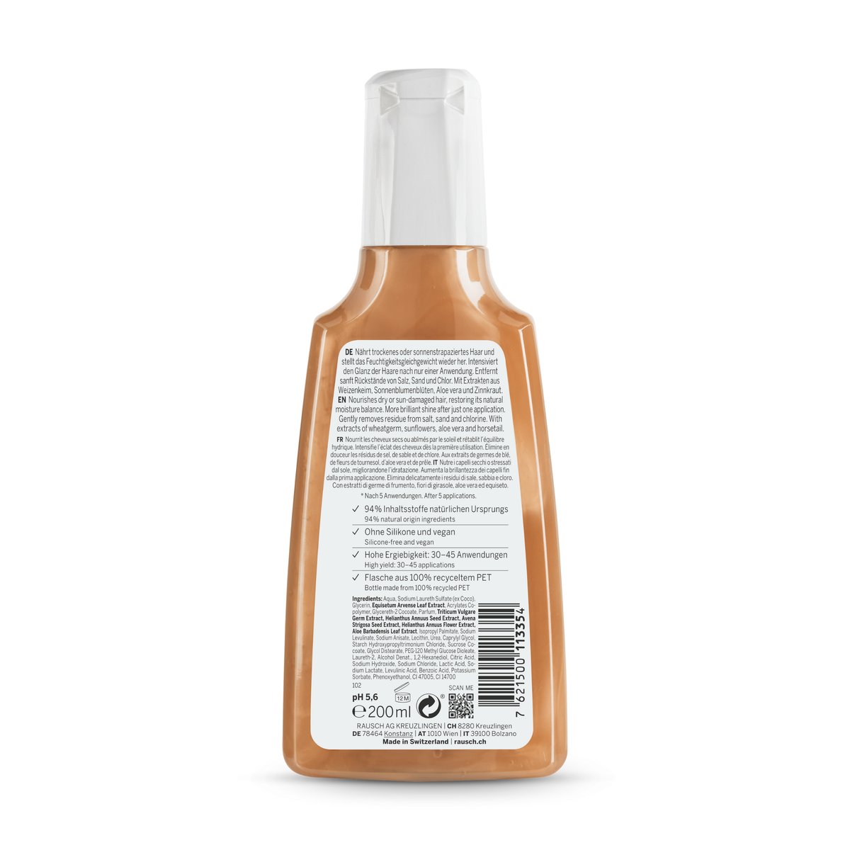Rausch After-sun Shampoo with Wheatgerm 200ml