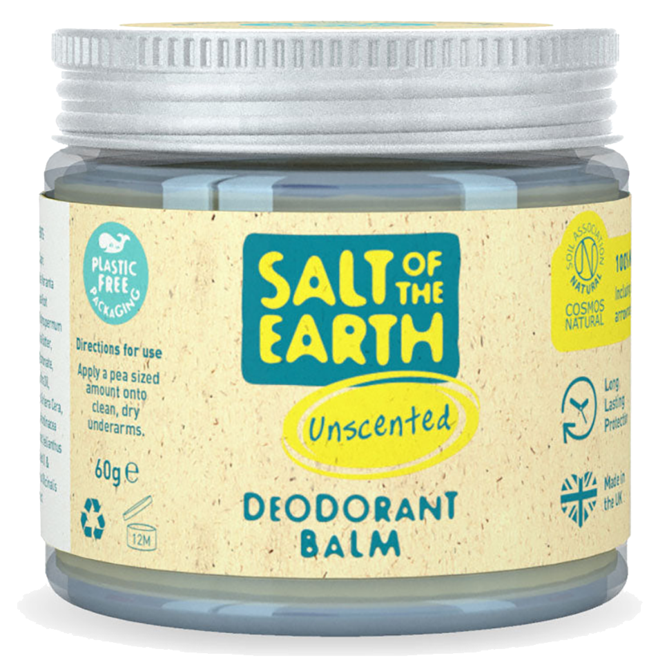 Salt of the Earth Unscented Natural Deodorant Balm 60g