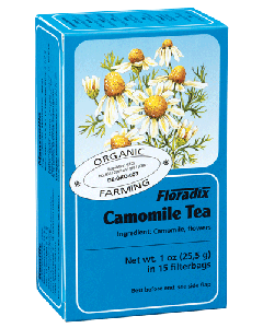 Floradix Camomile Organic Herbal Tea 15 filterbags
