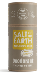 Salt of the Earth Amber & Sandalwood Natural Deodorant Stick & Refill