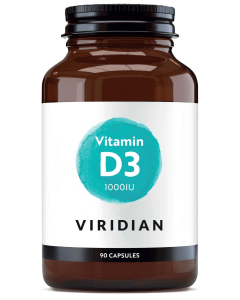 Viridian Vitamin D3 1000iu 30 Veg Caps - Essentials London / Pharmacy & Clinic