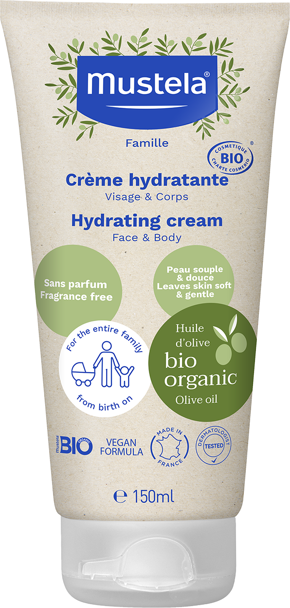 Mustela Bio Organic Hydrating Cream Face & Body 150ml