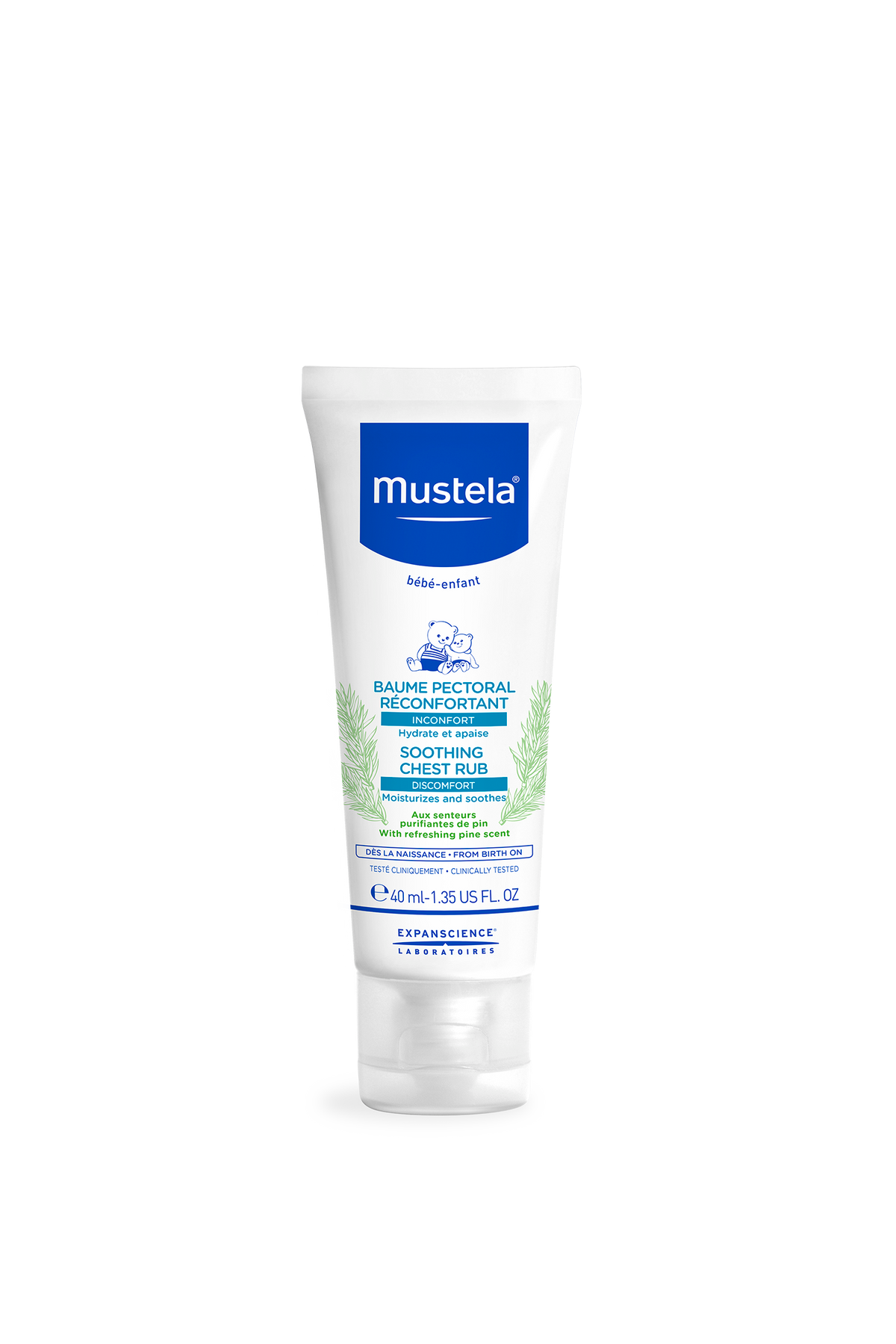 Mustela Soothing Chest Rub 40ml