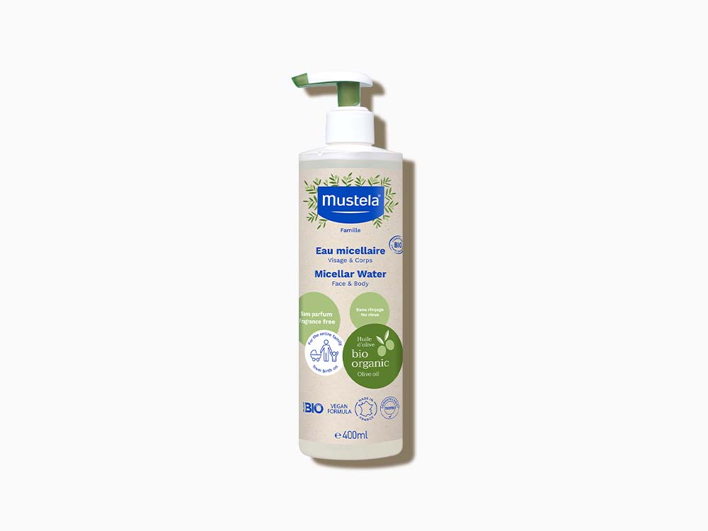 Mustela Bio Organic Micellar Water Face & Body 400ml