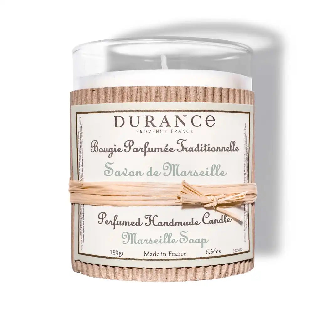 Durance Perfumed handmade Candle 180 gr 6.34 oz Marseille Soap