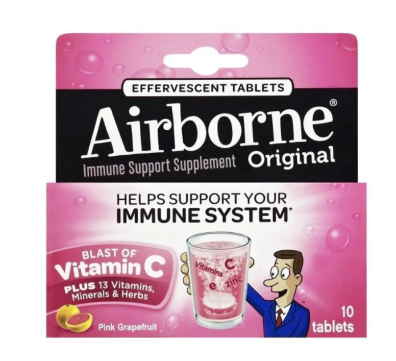 Airborne Pink Grapefruit 10 Tabs