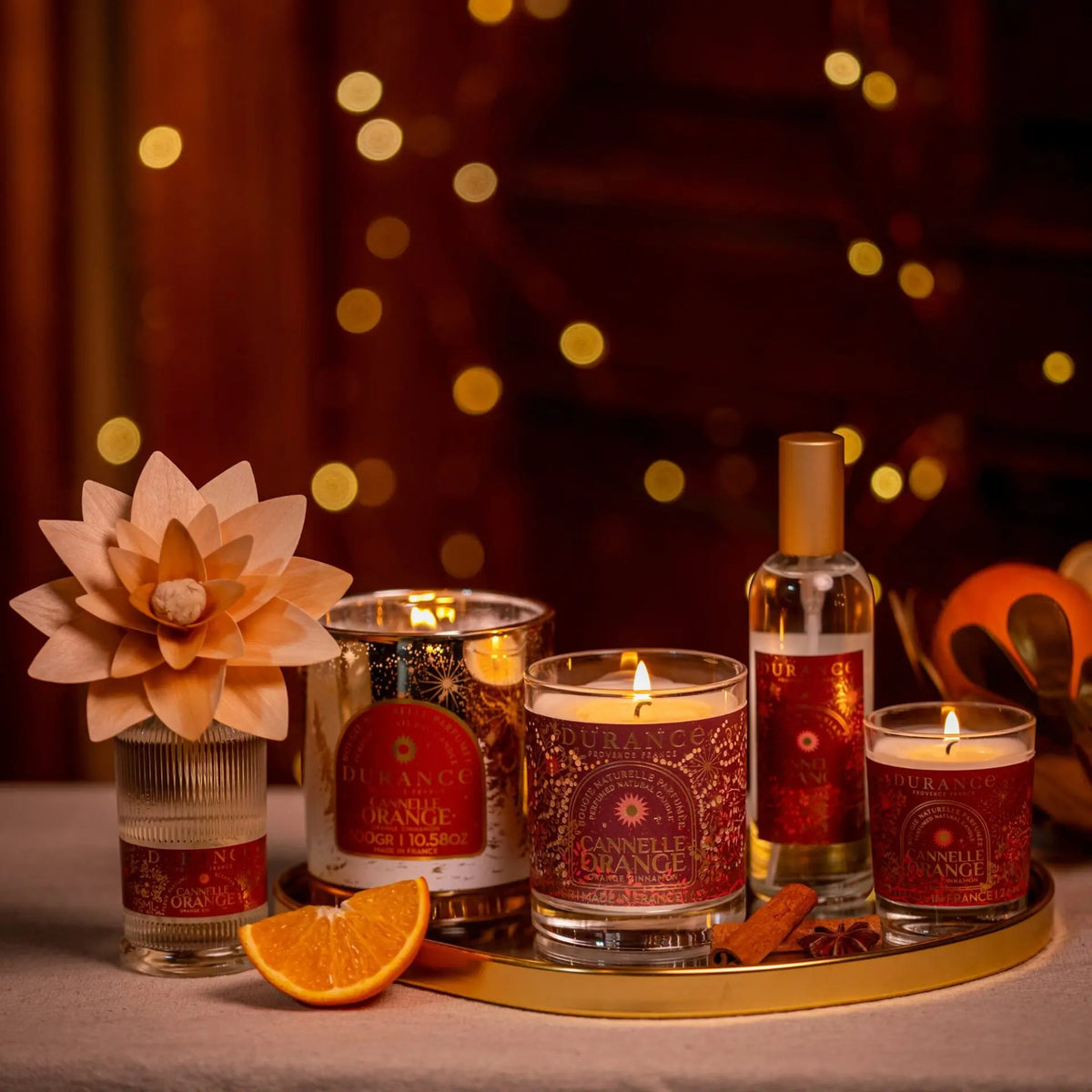 Durance Scented flower 95 mL 3.2 fl.oz Orange-Cinnamon 2025
