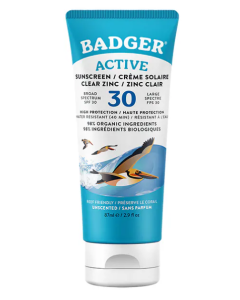 Badger Sunscreen Clear Zinc SPF 30 82g