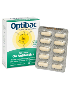 Optibac For Those On Antibiotics 10 Capsules
