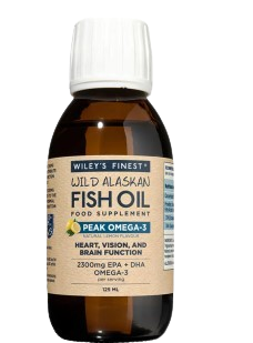 Wiley's Finest Wild Alaskan Fish Oil Peak, 2300mg, 125ml